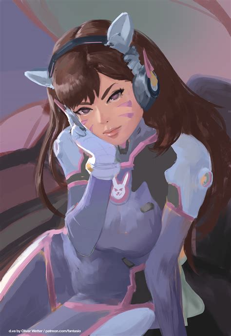 Overwatch OW Dva Hana Song Academy D․Va。